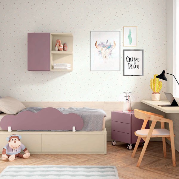 Dormitorio juvenil Adapt 5 de Lan Mobel