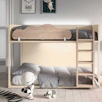 Dormitorio Juvenil con Litera F206