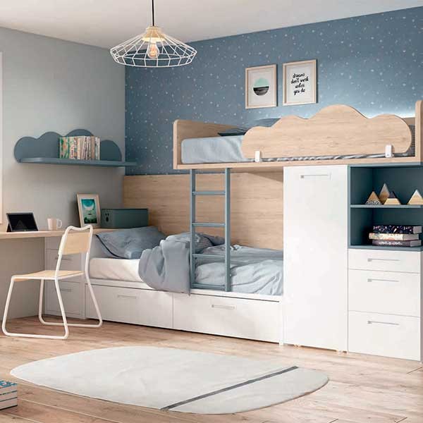 Dormitorio Juvenil Adapt 6 | Lan Mobel en Muebles Lara